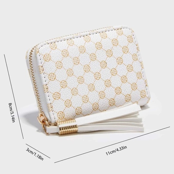 Geo Pattern Coin Purse 🤍 - Picture 3 of 6